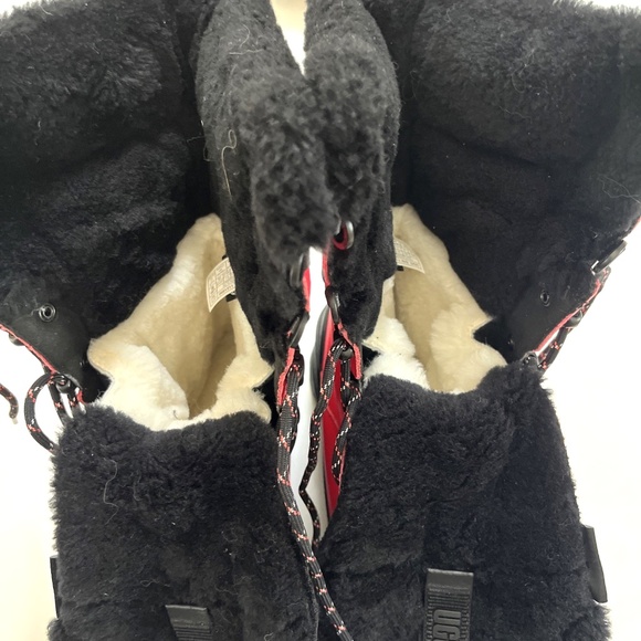 UGG Shasta Gore-Tex Waterproof Snow Tall Boots Pink Black Vibram Women’s Size 8 - Picture 14 of 16